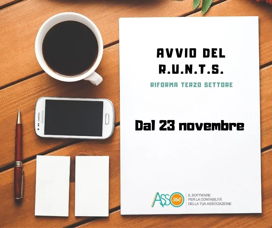 Avvio del RUNTS