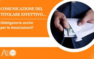 Comunicazione del Titolare effettivo nell'associazione