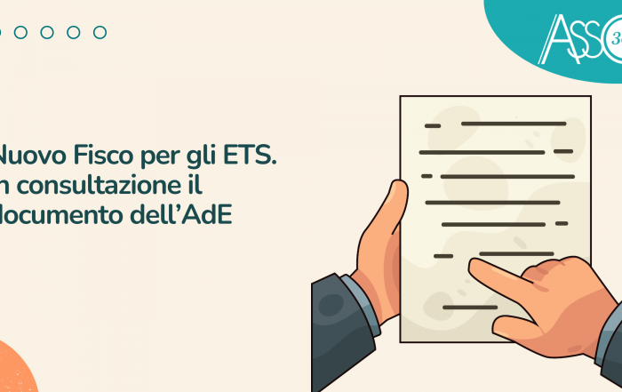 bozza di circolare sulla disciplina fiscale degli enti del Terzo settore (Ets)