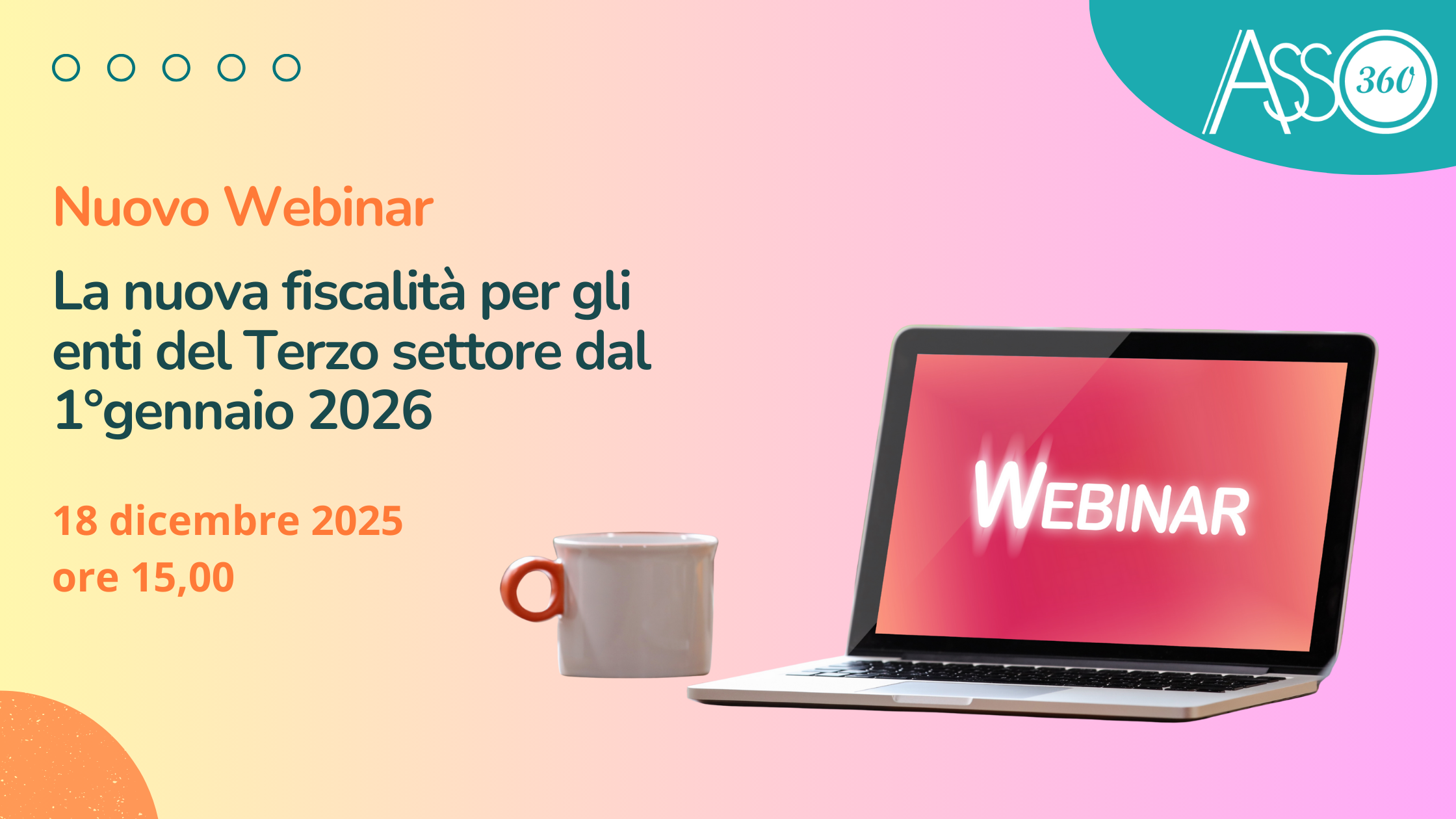 Novità fiscali del terzo settore Novità fiscali del terzo settore