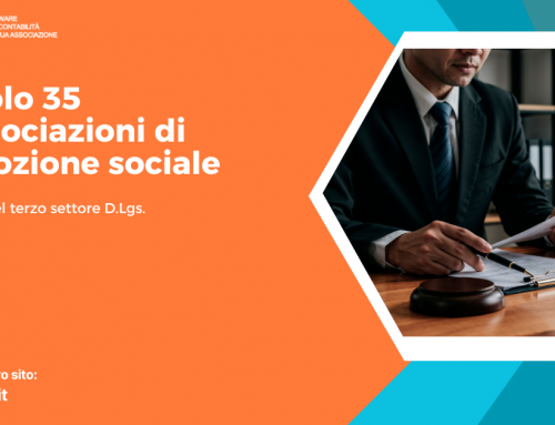 Articolo 35 Codice del terzo settore – Associazioni di promozione sociale