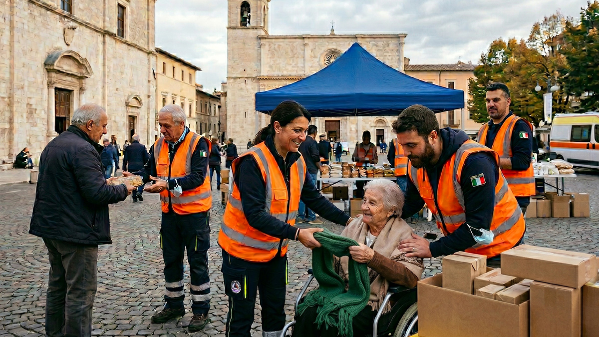 Organizzazione di Volontariato (ODV) in piazza